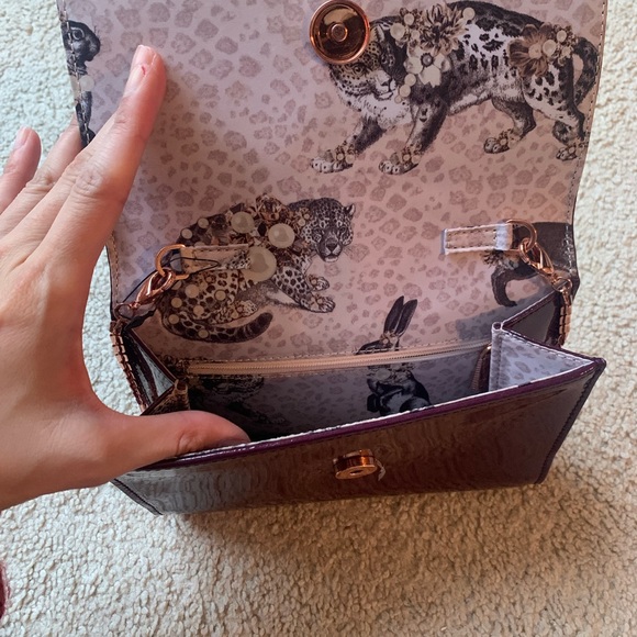 Ted Baker burgundy crossbody - Picture 4 of 5